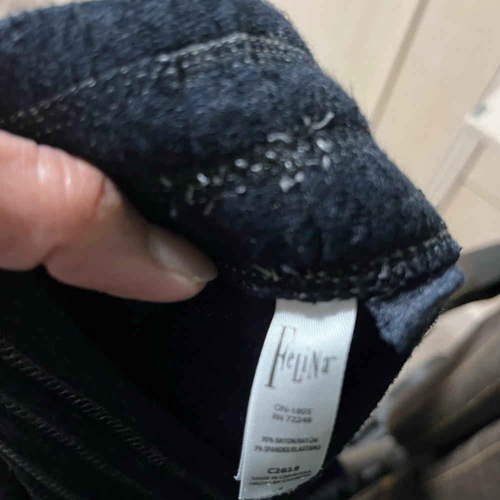 Felina Black Fleece Leggings